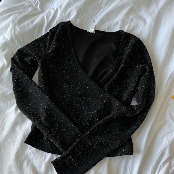 Garage sparkly long sleeve top - Picture 2 of 2